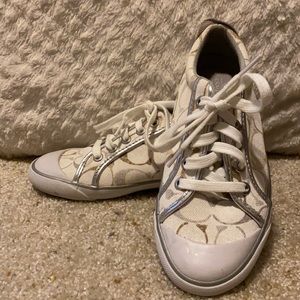 White Coach shoes!!